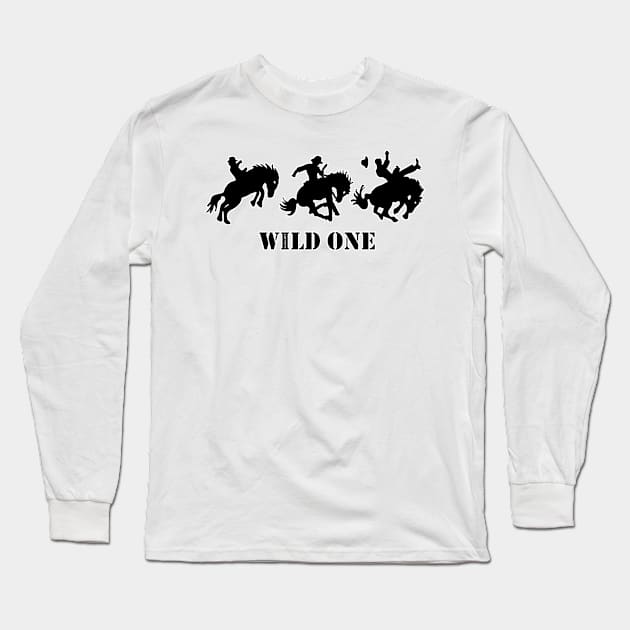 Wild One Long Sleeve T-Shirt by LatticeART